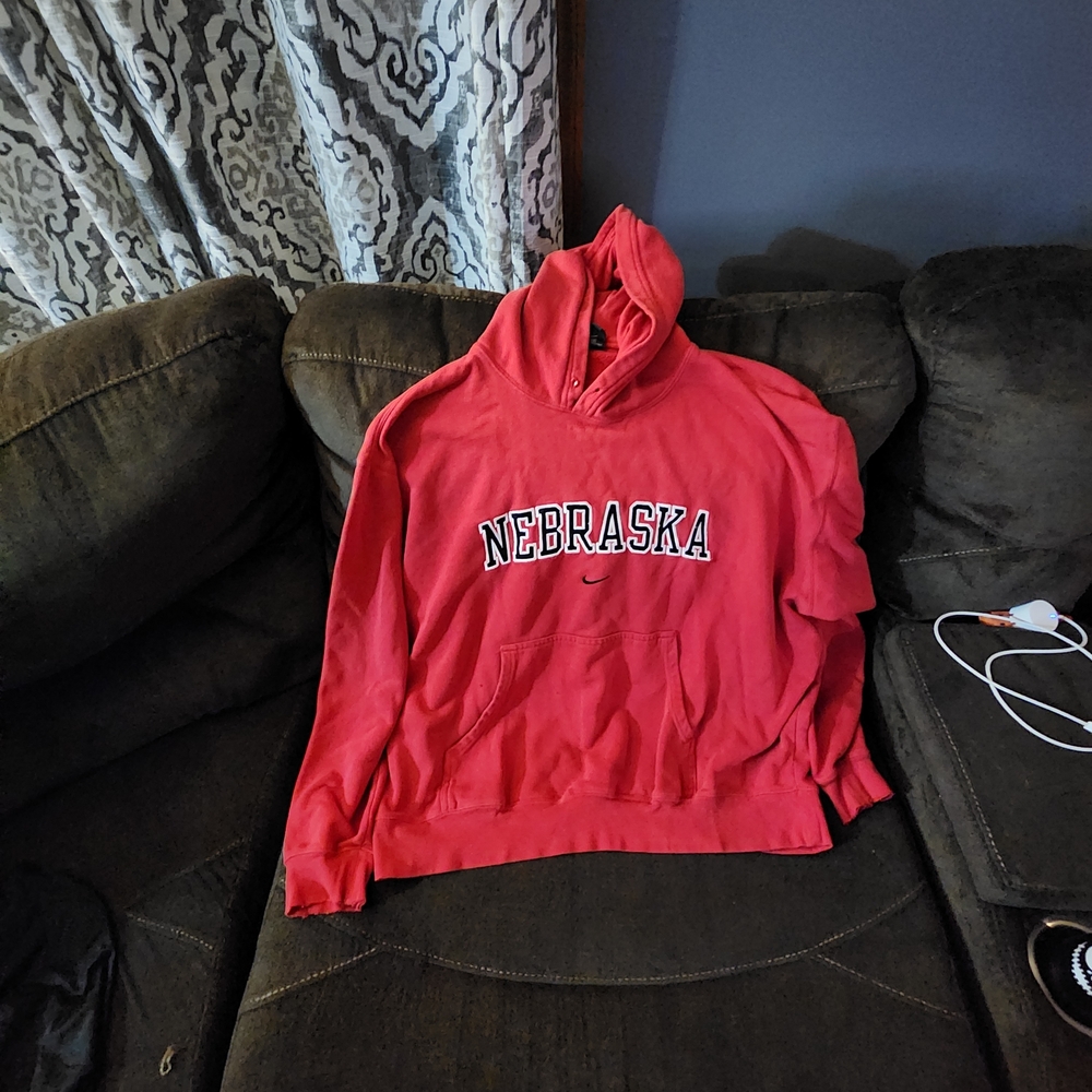Nike Nebraska Red Hoodie